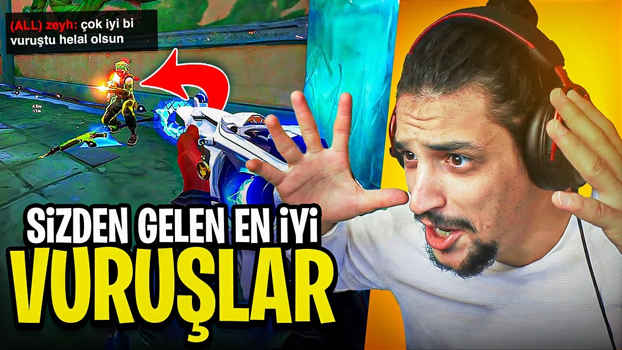 SİZDEN GELEN EN İYİ VURUŞLARI İZLEDİK! | VALORANT