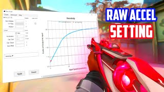 raw accel settings for valorant | The BEST Raw Accel Guide | Valorant
