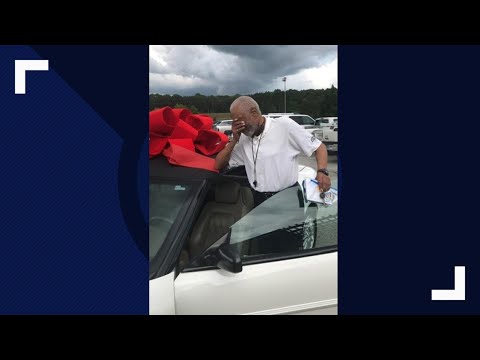 Paulding County volleyball league surprises beloved referee with a car