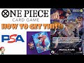 How to get the stunning psa monkey d luffy card best one piece tcg art big one piece tcg news