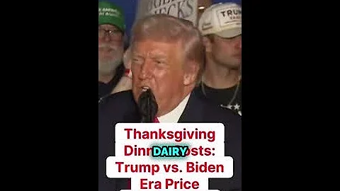 🤯 Thanksgiving Dinner SHOCKER: Trump vs. Biden Era Price Drop REVEALED!
