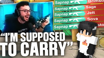 Sapnap wanted to play Valorant with me...