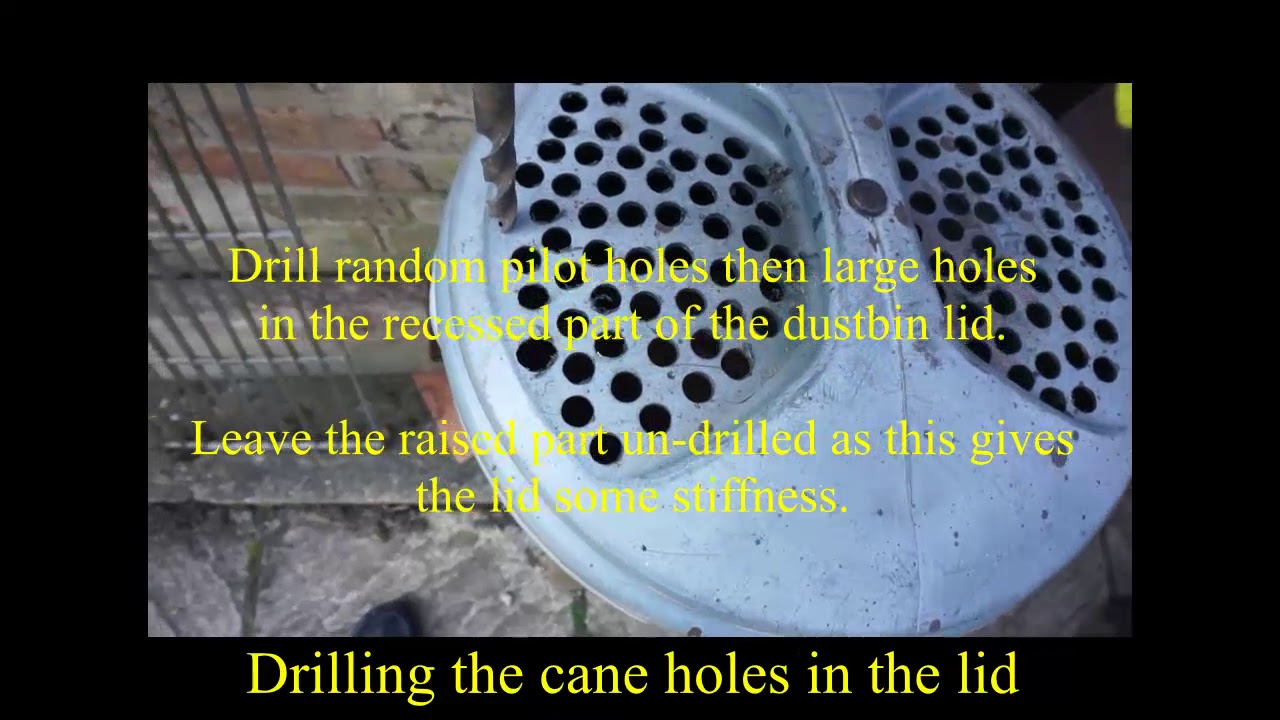 Garden Cane storage, a simple DIY project - YouTube