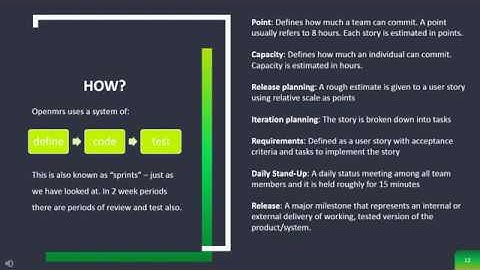 Agile Software Development - OpenMRS