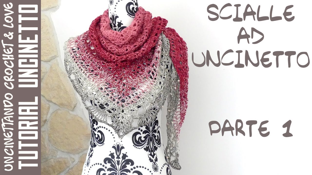 Scarf / Shawl Crochet Tutorial - YouTube