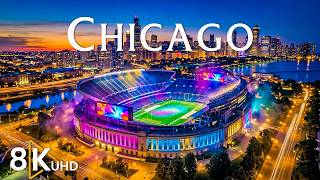 Chicago 8K | Stunning Skyline, World-Class Architecture & Lake Michigan Views