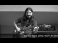 Improvisation on freebird lynyrd skynyrd cort x2 demo