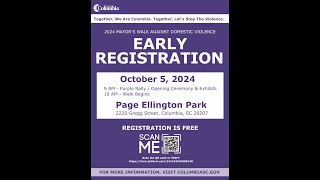 2024 Mayor's Walk Against Domestic Violence | Register Today!