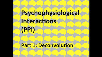 PPI video 1: Deconvolution