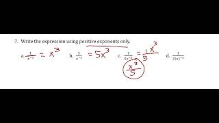 Pre-Algebra Lesson 22 Problem 7