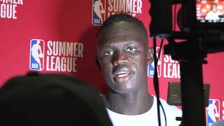 Khaman Maluach Is Ready for Year 2 | NBA Summer League
