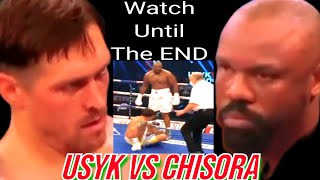 Intense Battle Between USYK VS CHISORA Full Highlights