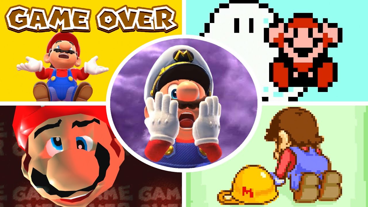 Evolution of Mario Deaths & Game Over Screens (1983 - 2026)