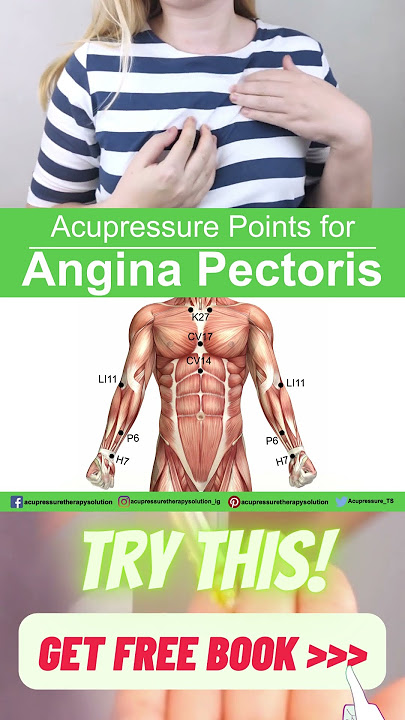 Acupressure Points for Angina Pectoris #shorts #acupressure #anginapectoris #heartpain #wellness