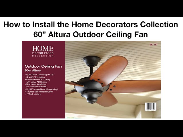 Altura Outdoor Ceiling Fan