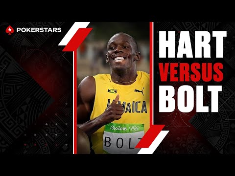 KEVIN HART vs USAIN BOLT ⚡ #PokerStars #HartvsBolt