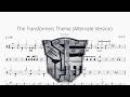 The Transformers Theme (Alternate Version)【Stan Bush】动态鼓谱