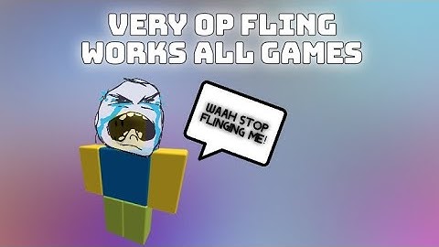 [FE] New OP Fling script no collision