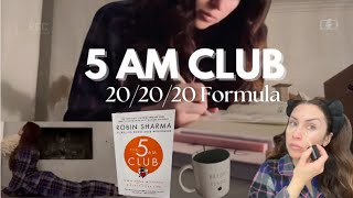 Productive Morning Routine: Unlock Your Potential w the 5 AM Club 20/20/20 Method #healthylifestyle
