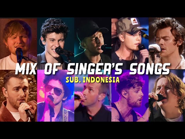 TOP 10 Famous Male Singers In One Song - Live Performance #1 class=
