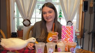 Trying Every Spring Menu Item at Dunkin