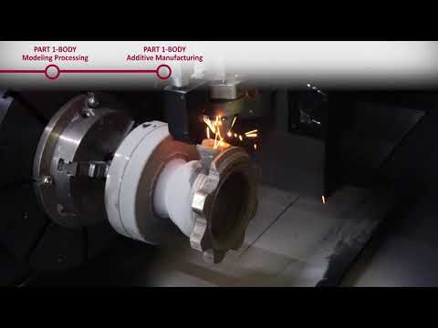 Multi material valve project (Inconel 625, SUS316)_Additive Manufacturing