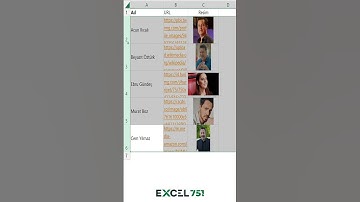 Excelde Resim Ekleme Formülü | #EXCEL 751 | #shorts #exceldersleri #excel #kurumsaleğitim
