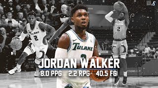 Jelly Fams Jordan Walker Tulane 2019-20 Season Highlights Montage | 8.0 PPG 40.8 FG% | #Jellyfam🍇
