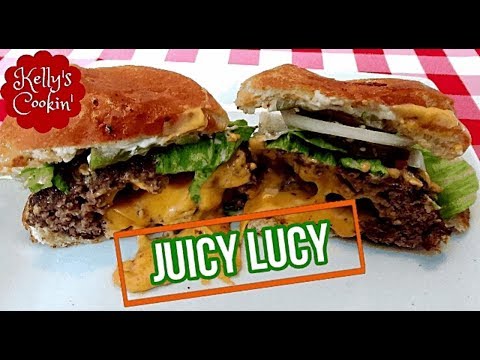 Air Fryer Juicy Lucy Burger | Cheeseburger | Cook's Essentials