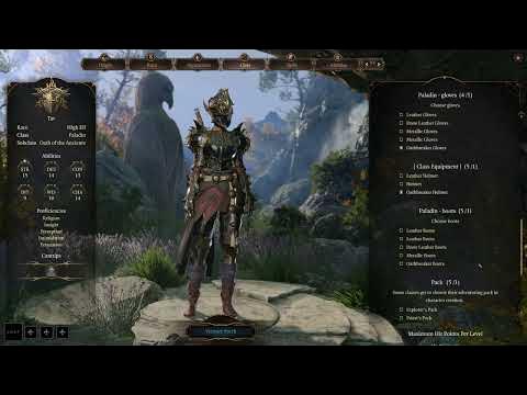 BG3 Oathbreaker Armor /Mod/ - YouTube