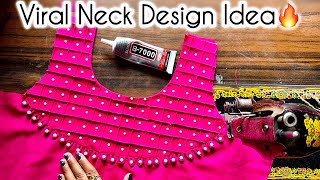 (Day5)बिल्कुल Unique new Design /new neck design for kurti/ neck design video/ trending neck design