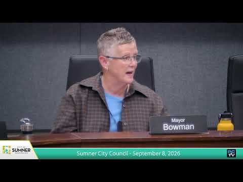 Sept. 8 City Council Meeting