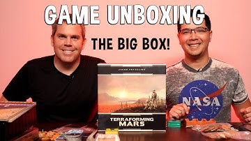 Terraforming Mars Big Box Unboxing
