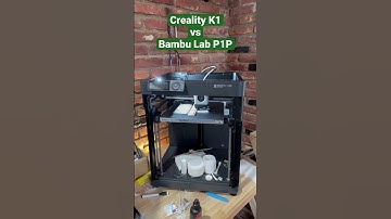 Bambu Lab vs Creality. P1P vs K1. Print tests