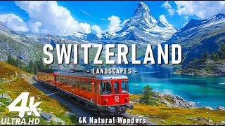 SWITZERLAND 4K UHD - Scenic Relaxation Film With Calming Music - 4K VIDEO ULTRA HD