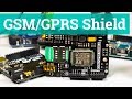 GSM/GPRS Shield, модуль A6 для Arduino/Piranha