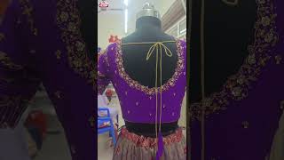 Marriage maggam work blouse customized 💜✨