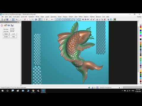 Video Artform - Lệnh Vẽ Vảy Rồng Tự Động - youtube