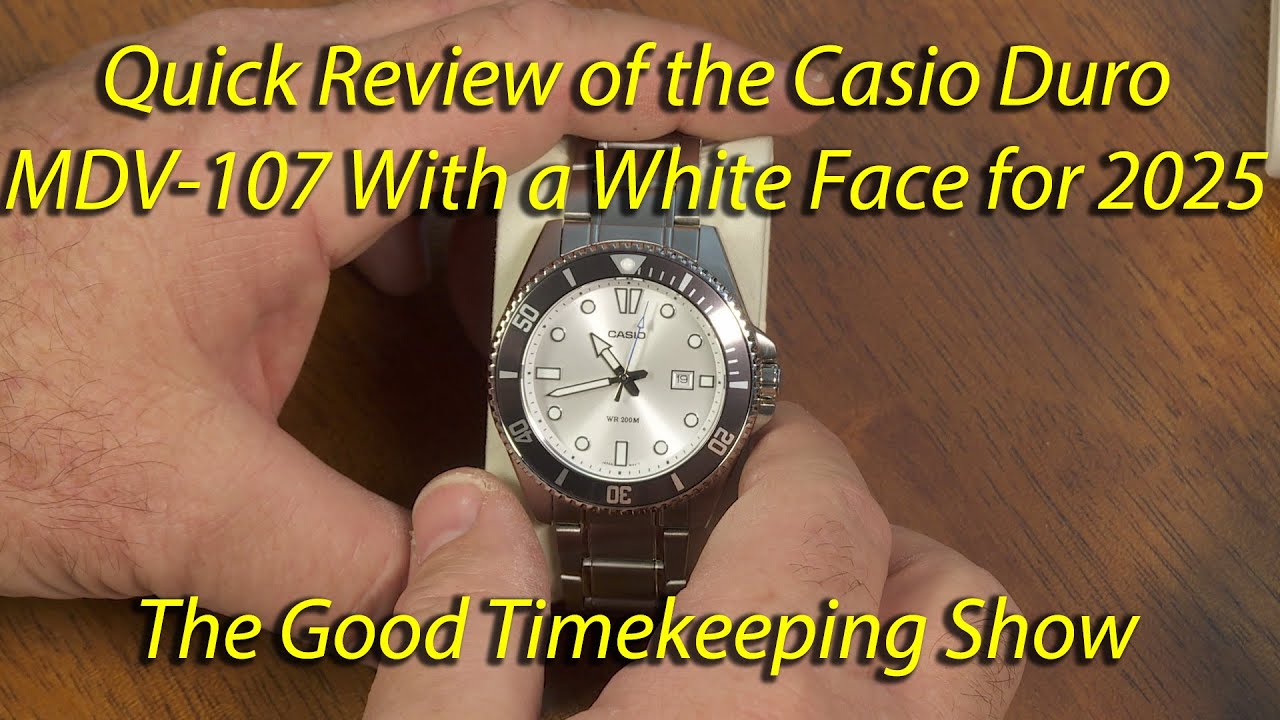 SE-S1O　CASIO Quick Review Casio Duro MDV-107D-7AVDF with 
