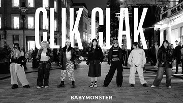 [KPOP IN PUBLIC | ONE TAKE] BABYMONSTER (베이비몬스터) – CLIK CLAK | Dance Cover in LONDON