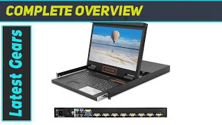Kinan 8-Port Rackmount KVM Console: The Ultimate Solution for Multi-Device Management!
