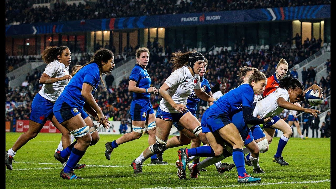 Highlights: France v Italy | Women's Six Nations - YouTube