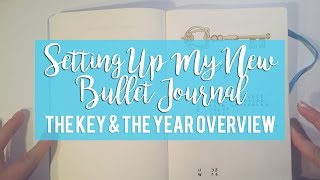KEY AND YEAR OVERVIEW | Setting Up My New Bujo | Sam Granger