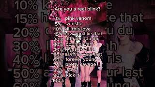 Are You A Real Blink?#Blackpink #Blink