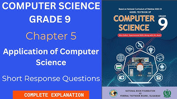 Class 9 | Computer Science | Unit 5 | Short Questions | Federal Board | National Book Foundation