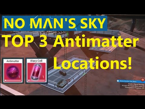 Video: No Man's Sky Antimatter - Come Ottenere L'antimateria, Trova La Ricetta Dell'antimateria