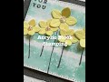How to - Acrylic Block stamping for cardmaking and scrapbooking
