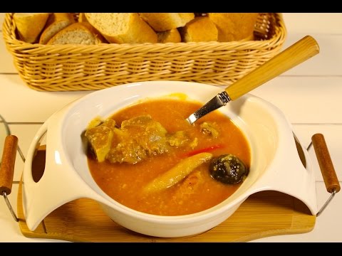 وجبات 15 ثانية شوربة الجريش مع الكرشة