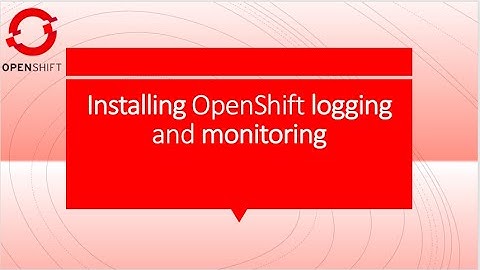 Quick Install of OpenShift logging and monitoring on AWS | CP4I Cloud Pak for Integration