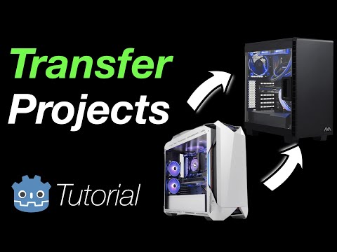 How to Transfer Projects Across Computers in Godot
